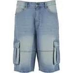 Шорты Urban Classics Relaxed Cargo denim, синий - фото 3