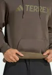 Худи с логотипом mt l Adidas Terrex, Shadow Olive - фото 4