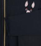 Батловый комбинезон из хлопкового джерси Mini Rodini, Black - фото 2