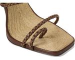 Туфли Schutz Kaya Straw, цвет Desert Brown - фото 6