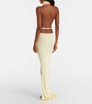 Облегающее платье из джерси Aya Muse, Almond Oil - фото 3