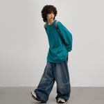 Унисекс худи Crying Center, Concrete - фото 9