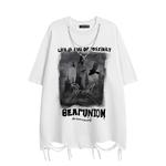 Футболка унисекс BEAR UNION, белая - фото