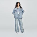 Lee Джинсовая куртка унисекс, Light Blue - фото 4