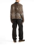 Dolce & Gabbana бомбер с леопардовым принтом, коричневый - фото 3