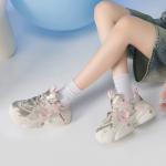 Кроссовки AGSDON Chunky Sneakers Women's Low-top, фиолетовый - фото 23