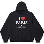 Толстовка унисекс черная Balenciaga, черный - фото