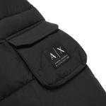 ARMANI EXCHANGE Пуховик с капюшоном на молнии, Black - фото 10