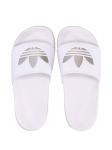 Шлепанцы Adilette Lite с логотипом Adidas, белый - фото 4