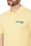 Lacoste мужская поло Regular Fit из флиса, Cornsilk - фото 3