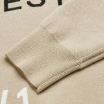 Толстовка женская Burberry с принтом, хаки - фото 4