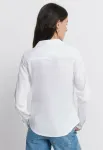 Блузка на пуговицах Springfield, White - фото 2