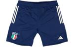 Футбольные шорты унисекс темно-синие Adidas, темно-синий - фото