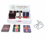 Зеркало косметическое для сумочки, Различные цвета Midex, черный - фото 2
