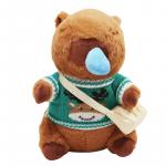 Плюшевая кукла Snotty Dressing Capybara высотой 25 см Whoops - фото 8