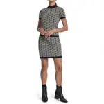 Свитер DKNY Logo Jacquard, серый - фото 4