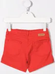 Джинсовые шорты кроя слим Bonpoint, красный - фото 2