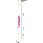 Оснастки Kinetic Sabiki Halibut No-Limit, желтый - фото 2