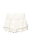 Юбка PULL&BEAR A-line skirt, White - фото 6