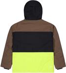 Picture Куртка Object cocoa brown black acidlime M - фото 3