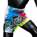 Шорты Fairtex Muay Thai Shorts - BS1937 White Acid Jazz - фото 5
