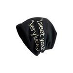 Унисекс шапка бини, Black+Black - фото 6