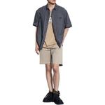 Мужская рубашка GAP, цвет Black/Blue - фото 6