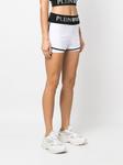 Спортивные шорты с логотипом Plein Sport, белый - фото 3