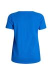 Футболка Zizzi Basic T-shirt, Victoria Blue/Blue - фото 5