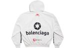 Толстовка унисекс Balenciaga, белый - фото 2
