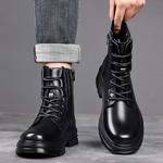 Мужские черные ботинки Martin Boots Romon - фото 6