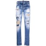 DSQUARED 2 Джинсы с эффектом отбеливания - фото 3