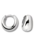 ONE ELEMENT Серьги-кольца из серебра 925 пробы - фото