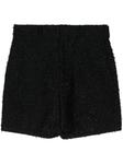 Junya Watanabe твидовые шорты, черный - фото