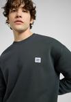 Толстовка Lee LONG SLEEVE, Washed Black/Black - фото 4