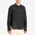 Льняная рубашка Studio Nicholson, синий - фото 2