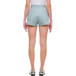 Вышитые джинсовые шорты FENDI, светло-голубой - фото 8