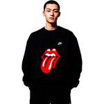 Унисекс худи Nike черное - фото 4