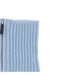 Шарф в рубчик SA SU PHI, синий - фото 3