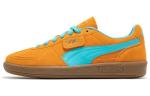 Кроссовки Puma Palermo Dark Cheddar Bright Aqua, оранжевый/синий - фото