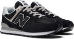 Мужские кроссовки New Balance 574 Core, Black/White - фото 8