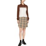 Кашемировый свитер женский коричневый Miu Miu - фото