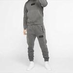 Толстовка Air Jordan 23 Engineered Sweatshirt For Men Grey, серый - фото 3