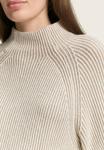 Джемпер TOM TAILOR Jumper, Soft Taupe Rib Structure/Beige - фото 4
