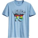 Футболка мужская синяя Levis - фото