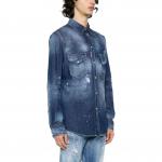 DSQUARED 2 Dsquared2 потертая джинсовая рубашка - фото 6