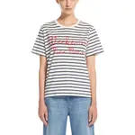 Футболка Weekend Max Mara Olga в полоску WEEKEND MaxMara, белый - фото