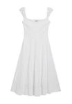 Платье Desigual EMBROIDERED MIDI, White - фото 6