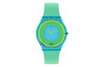 Унисекс зеленые часы SS08Z100 SWATCH - фото