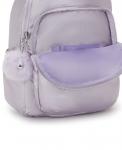 Средний рюкзак Сеул Kipling, Lilac Metallic Bts - фото 5
